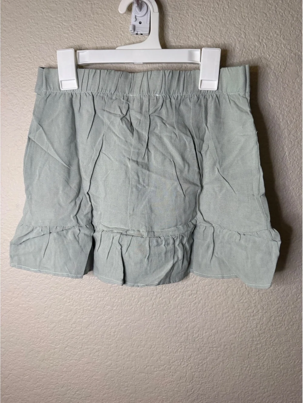 Crown of Hearts Girls Large Mint Skirt